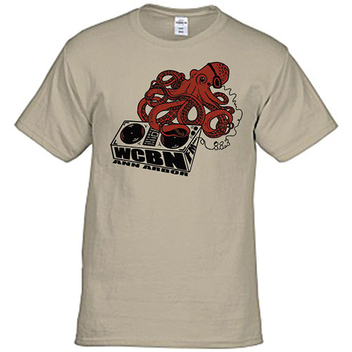 WCBN Octo-DJ T-shirt